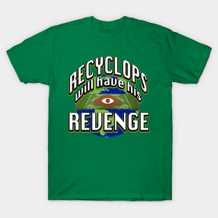 Recyclops Revenge Funny Office Dwight on Earth Day T-Shirt